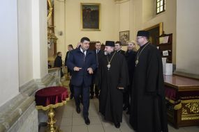 Vladimir Groisman visited St. George's Cathedral