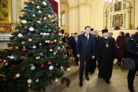 Vladimir Groisman visited St. George's Cathedral