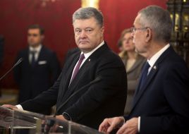 Petro Poroshenko and Alexander van der Bellen