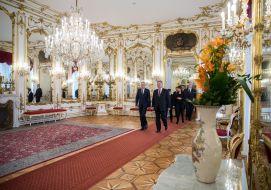 Petro Poroshenko and Alexander van der Bellen