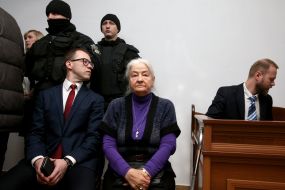 Evgeny Shapovalov, Valentine Buzina and Artyom Zakharov