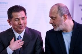 Lee Yang Gu and Zurab Alasania