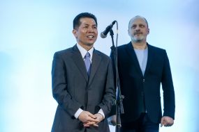 Lee Yang Gu and Zurab Alasania