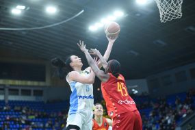 Basketball. Women's national team of Ukraine - women's national team of Spain