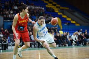 Basketball. Women's national team of Ukraine - women's national team of Spain