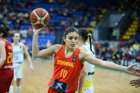 Basketball. Women's national team of Ukraine - women's national team of Spain