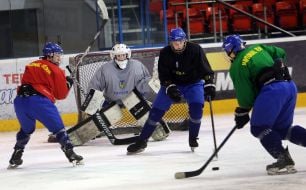 Training of the junior (U18) national hockey team of Ukraine