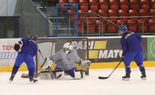 Training of the junior (U18) national hockey team of Ukraine