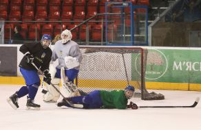 Training of the junior (U18) national hockey team of Ukraine