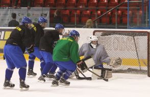 Training of the junior (U18) national hockey team of Ukraine