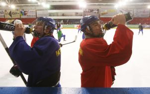Training of the junior (U18) national hockey team of Ukraine