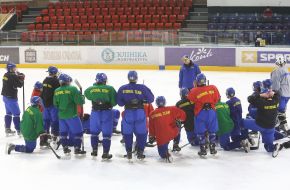 Training of the junior (U18) national hockey team of Ukraine