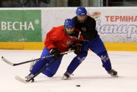 Training of the junior (U18) national hockey team of Ukraine