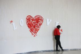 Natalia and Igor during the engagement