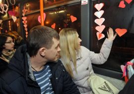 "Tram of Lovers" in Kharkiv