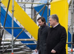 Petro Poroshenko and Evgen Nishchuk