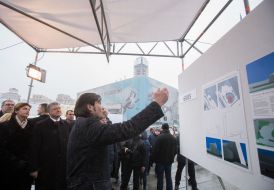 Presentation of the Projects of the Heavenly Hundreds Heroes Memorial and the Museum of the Revolution of Virtue