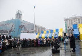 Presentation of the Projects of the Heavenly Hundreds Heroes Memorial and the Museum of the Revolution of Virtue
