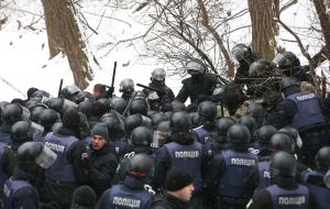 Fight near court