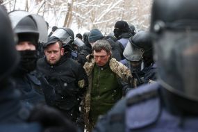 The police arrested the participants of the fight