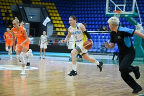 Basketball. Women's national team of Ukraine - women's national team of Netherlands