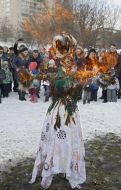 Сжигание чучела зимы