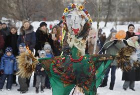Сжигание чучела зимы