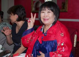 Participants in the celebration of 5417 on the Eastern calendar