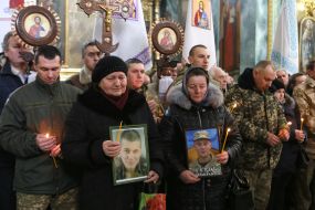 Литургия по погибшим Героям Небесной сотни