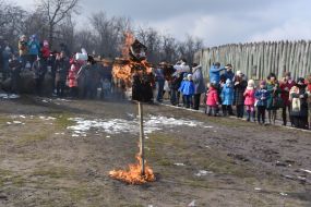 Scarecrow of winter