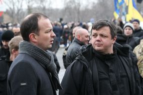 Yegor Sobolev and Semen Semenchenko