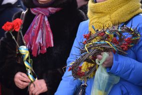 Meeting-requiem of memory of Heroes of Heaven Hundreds