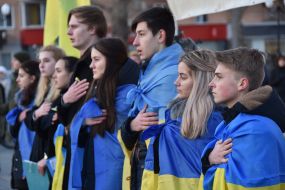 Meeting-requiem of memory of Heroes of Heaven Hundreds