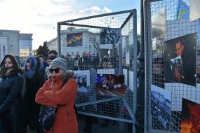 Meeting-requiem of memory of Heroes of Heaven Hundreds