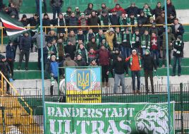 Fans of FC "Karpaty" (Lviv)
