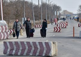 Кalanchak  checkpoint