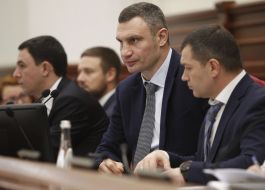 Vitali Klitschko and Nikolai Povozornik