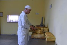 Kitchen in the military unit
