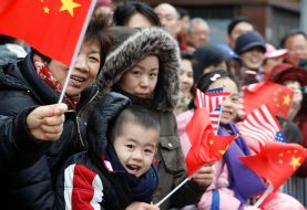 A festive parade-festival
