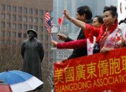 A festive parade-festival