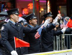 A festive parade-festival