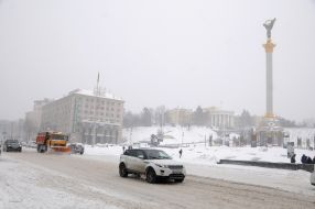 Snow in Kiev