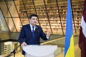 Vladimir Groisman  visited the National Library of Latvia