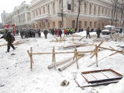 Guardians near Parliament