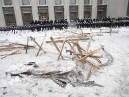 Guardians near Parliament