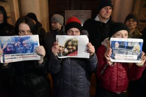 Protest against the concert of singer Irina Bilyk in Lviv