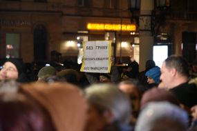 Protest against the concert of singer Irina Bilyk in Lviv