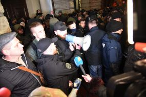 Protest against the concert of singer Irina Bilyk in Lviv