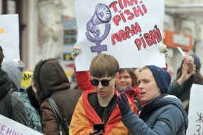 Marsh of feminists in Kharkiv