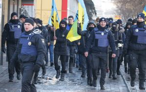 March "More than Wives" in Mariupol